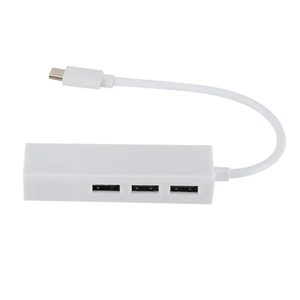 Несколько USB-C USB 3,1 type C к USB RJ45 Ethernet Lan адаптер хаб кабель для Macbook PC LAN адаптер кабель