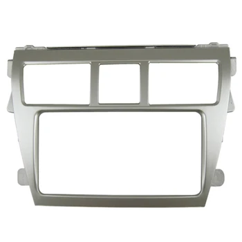 

2DIN Car dash Radio Fascia for Toyota Vios 2008 Autostereo Adapter CD Trim Panel Plate Fascia Frame In Dash Mount Kit