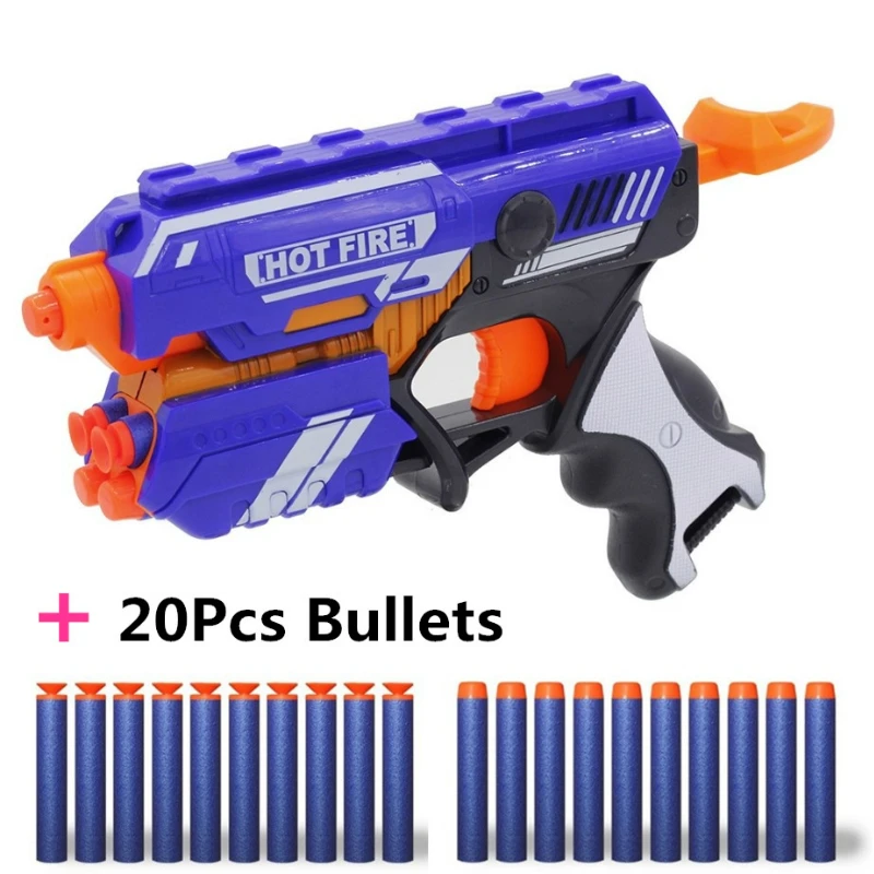 pistola de dardos nerf para niña