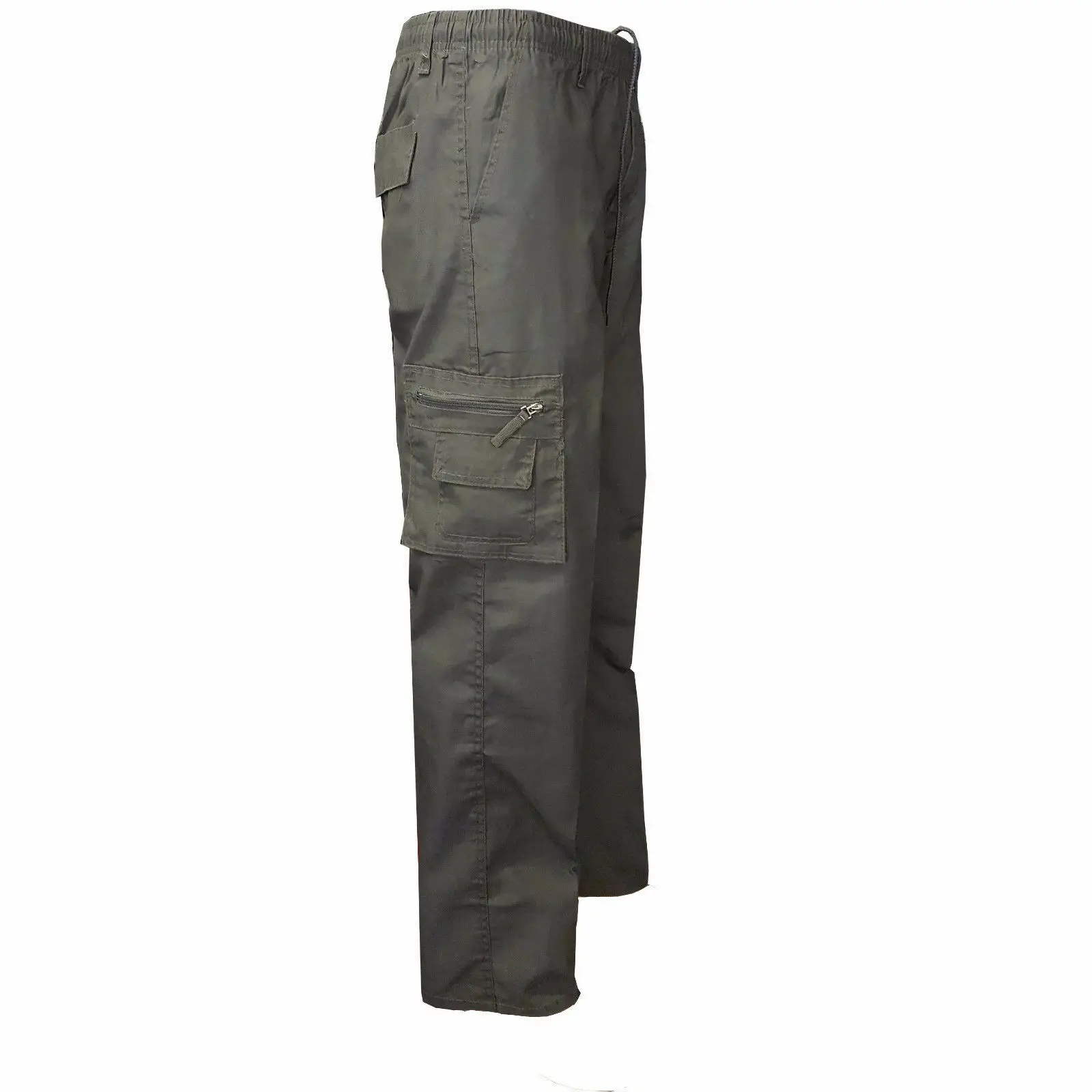 Модные брендовые Новые популярные походные армейские брюки-карго, военные мужские прямые брюки, повседневные брюки - Цвет: Армейский зеленый
