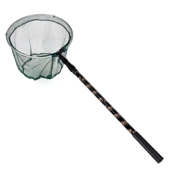 

180cm Retractable Telescoping Aluminum Alloy Foldable Fishing Brail Landing Net Pole Tackle