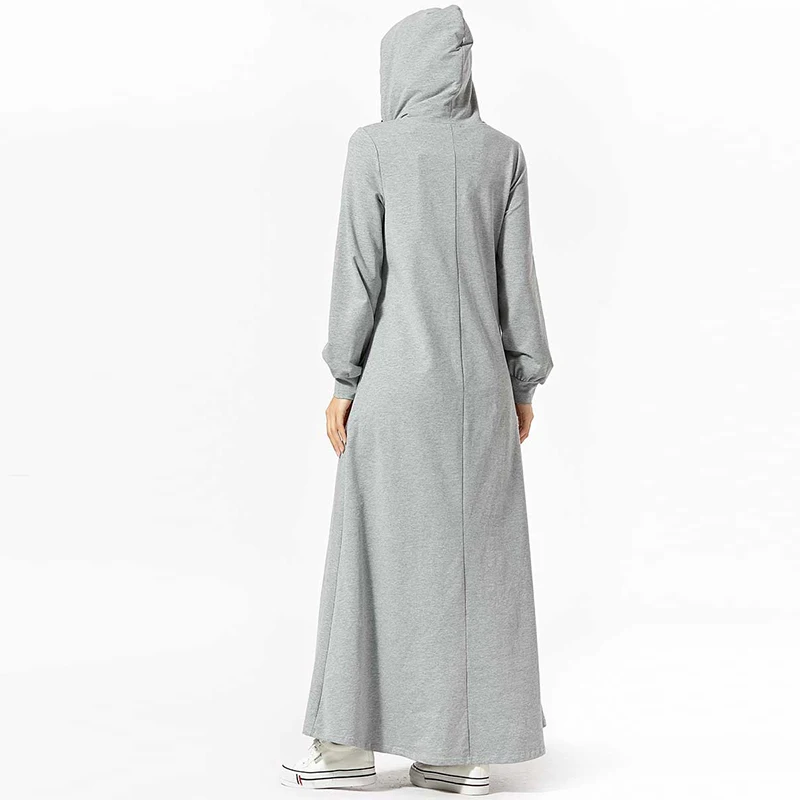 Толстовка Abaya Дубайский хиджаб мусульманское платье Abayas мусульманская одежда