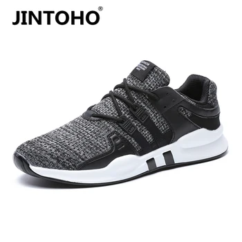 

JINTOHO Breathable Men Casual Shoes Anti-Odor Height Increasing Shoes Men Hard Wearing Sneakers Sweat Absorbant Men Shoes