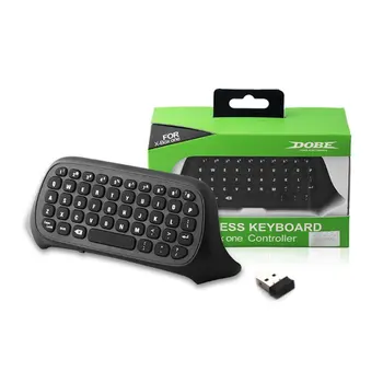 

Wireless Keyboard For XBox One Mini Wireless 2.4GHz Keyboard Keypad Online Chat Pad Controller USB Receiver Game Accessory