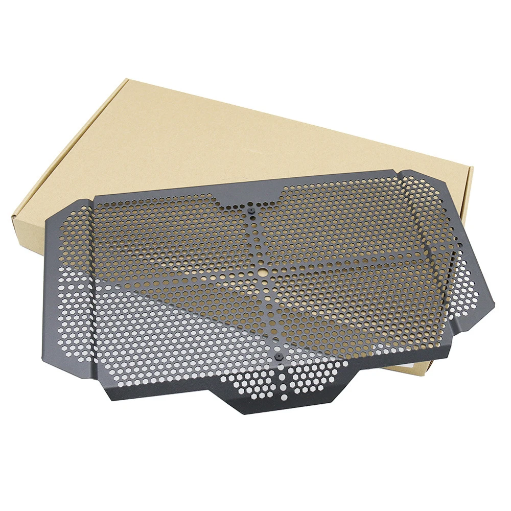 

in high quality Motorcycle Accessory Water Tank Net Mesh Guard Shield Black Aluminum For Z900