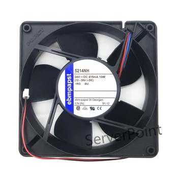 

5214NH DC 24V 10W 0.415mA 127x127x38mm 2line Server Cooling Fan NEW