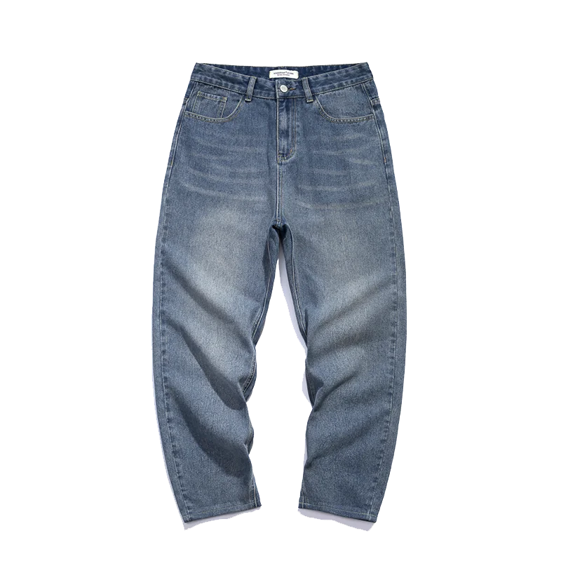 FaC125 новые осенние зимние модные повседневные джинсовые штаны, мужские рваные джинсы для мужчин, мужская одежда