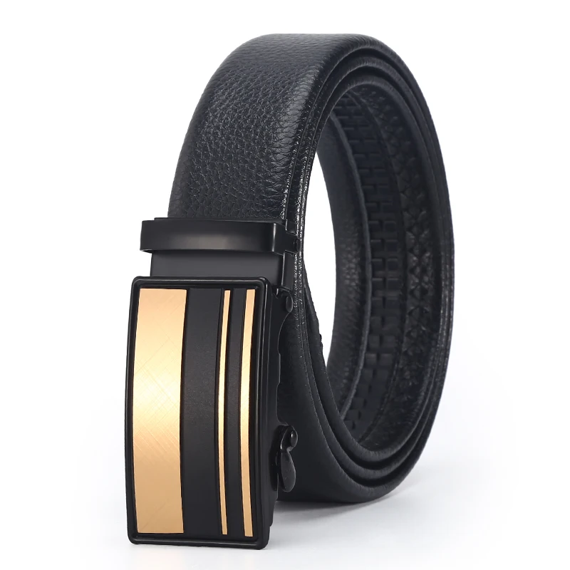 Men Belts Automatic Buckle Belt Leather Quality Belts For Men Leather Strap Casual Buises for Jeans cheap designer belts Belts