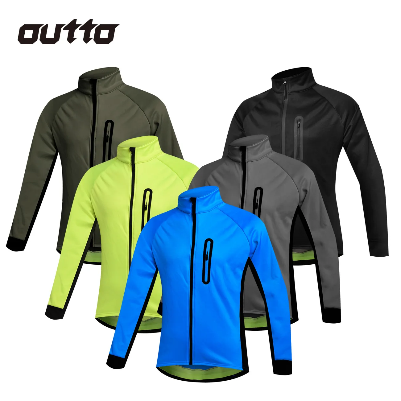 

Cross Border Manufacturers Riding Clothes Fleece Winter Mountain Bike Windproof Warm Bicycle Tops #17006