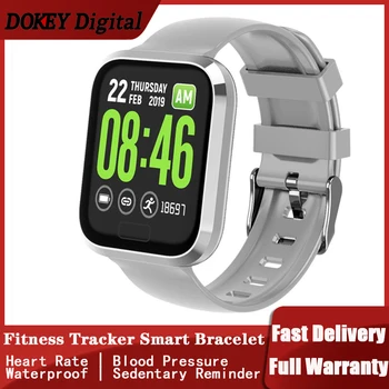 

P30 Fitness Tracker Smart Watch Bracelet HD 1.3" Waterproof Activity Tracker Color Screen Heart Rate Blood Pressure Oxygen