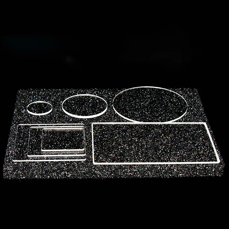 Quartz Glass Sheet, UltraThin Quartz Sheet, High Temperature Resistance, High Precision, High