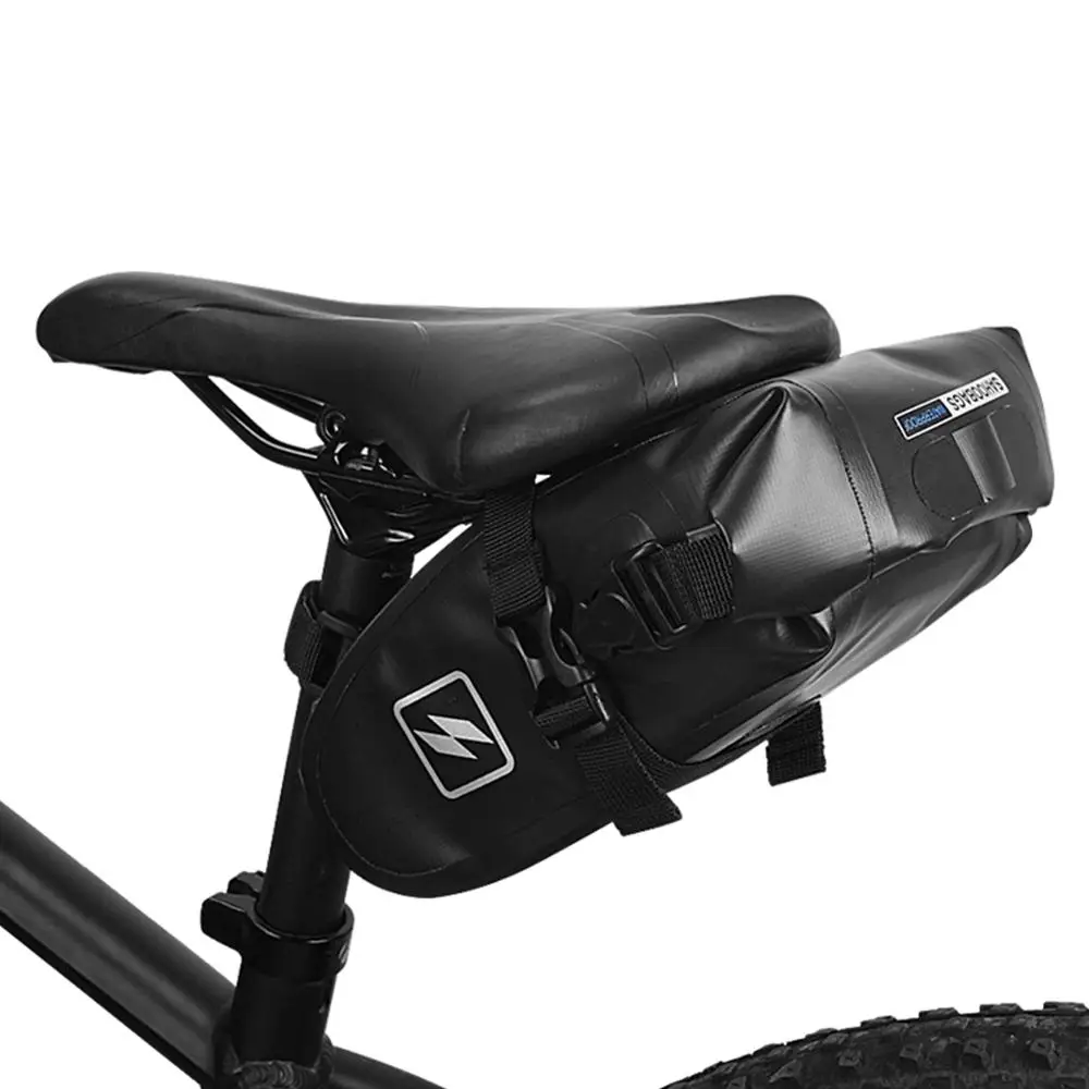 Perfect 20L Waterproof Bicycle Bag MTB Mountain Road Bicycle Pannier Bike Rear Rack Tail Seat Pack One Side Cycling Luggage Carrier Bags 3