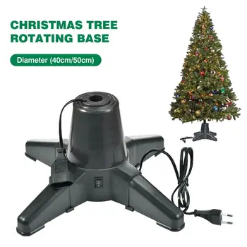 

Christmas Tree Stand 360-Degree Rotating Adjustable Base Holder for Up to 7.5ft Artificial Tree