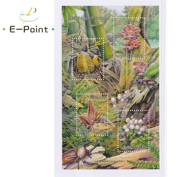 

Mini Sheet China Postage Stamps 2010 T542M Wild Mushrooms (I)