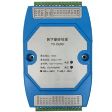 Цифрового ввода-вывода Модуль сбора RS485 Modbus переключатель входной и выходной транзистор изолированный реле