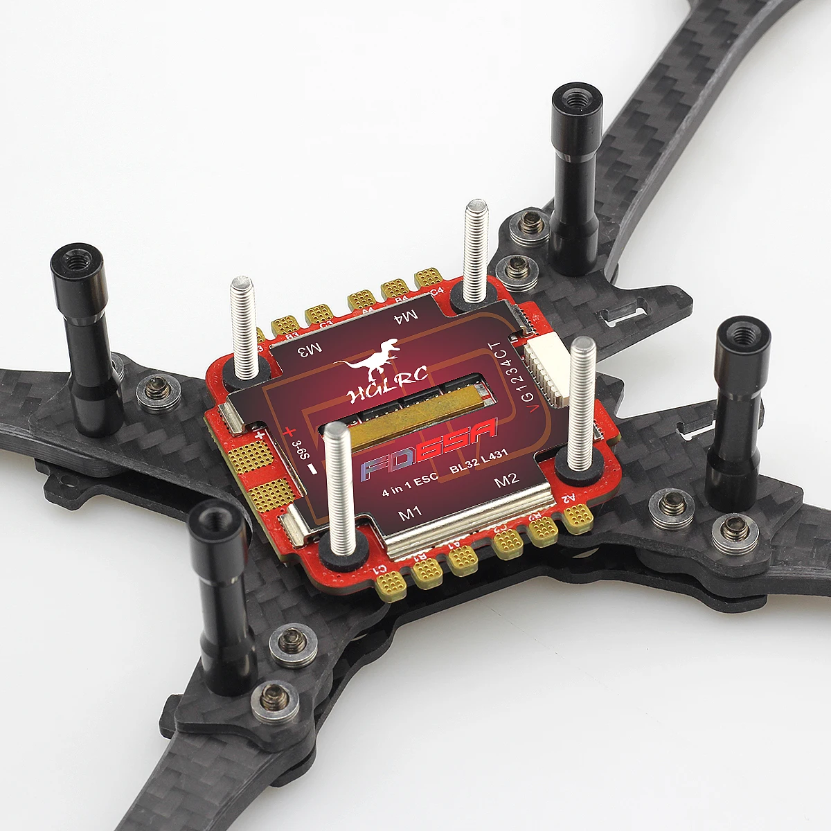 HGLRC вперед 65A 3-6S L431 BL32 4в1 ESC для гоночного дрона FPV