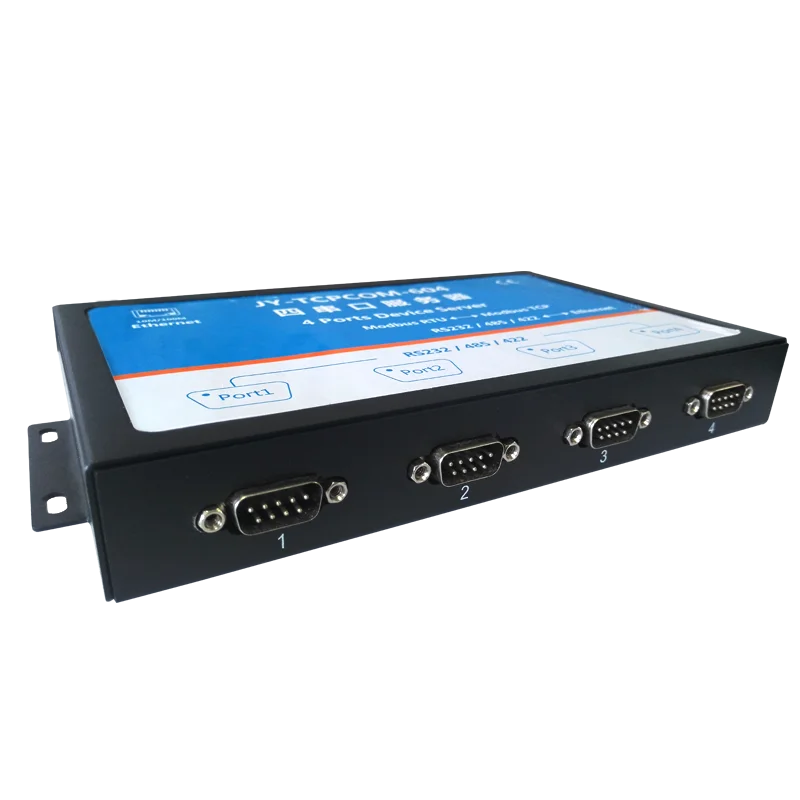 Четыре последовательный сервер 485/232/422 последовательный порт Ethernet триггерный релейный модуль дуплексный режим одновременную связь
