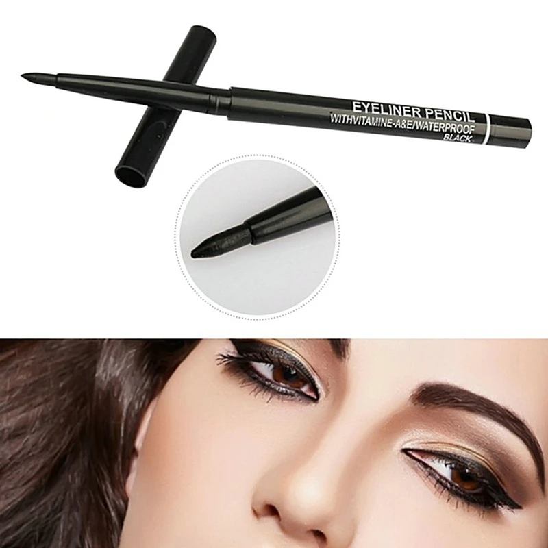 

1PC Black 36h Eyeliner Pencil Waterproof Liquid Eyeliner Make Up Long-lasting Eye Liner Pencil Makeup Tools for eyeshadow T0639