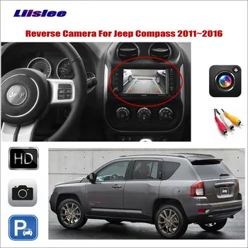 

Liislee Car Reverse Rear View Camera For Jeep Compass 2011~2016 Compatible Original Factory Screen Monitor RCA Adapter Connector