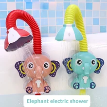 Faucet Electric Baby Swimming Kids Water-Spray-Toy Shower for Bathroom Toys Model Elephant