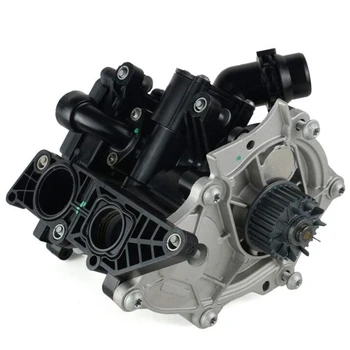 

Water Pump Thermostat Housing Assembly Fit for 06L121011B Audi A3 A4 TT VW Golf