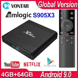 Presell X96 Air Android tv Box Android 9,0 Amlogic S905X3 Smart tv Box 4K Android Box X96Air quad core 2,4G & 5G Wifi BT4.1 H.265