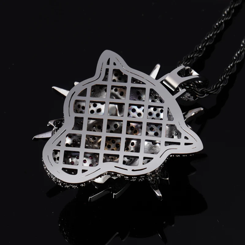 TOPGRILLZ подвеска с леопардом с 4 мм теннисная цепочка CZ камень подвеска с пантерой Iced out цепи хип хоп ювелирные изделия мужские вечерние подарки
