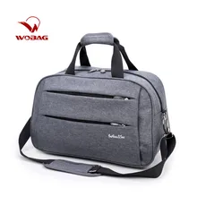 Wobag модная спортивная сумка для спортзала, нейлоновая сумка для багажа, мужская деловая дорожная сумка для путешествий, женская сумка-Органайзер, повседневная сумка