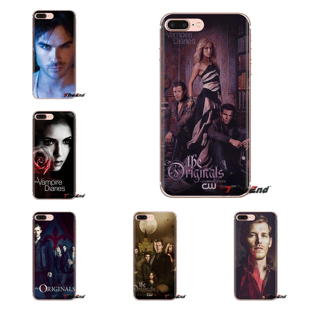 Для iPod Touch Apple iPhone 4 4s 5 5S SE 5C 6 6S 7 8 X XR XS Plus MAX Пол Уэсли Дневники вампира прозрачный