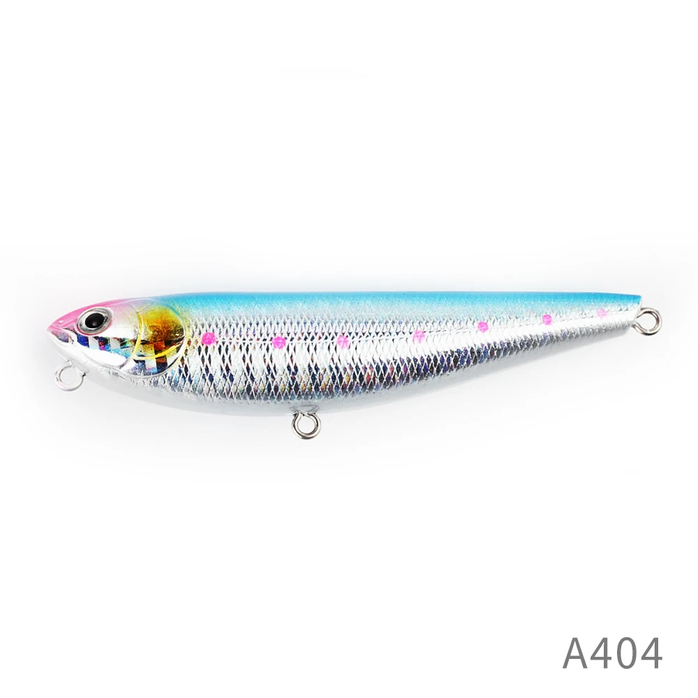 Dog-x Jr Topwater карандаш приманка SAMMY воблер 85 мм 9,5 г ходьба Рыбалка бас приманка для щуки - Color: A404