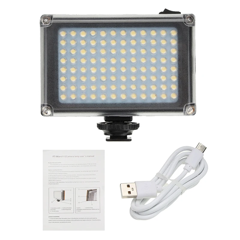 96LED Студия фото Свадебная вечеринка заполняющий свет для DSLR камеры видео DVFT