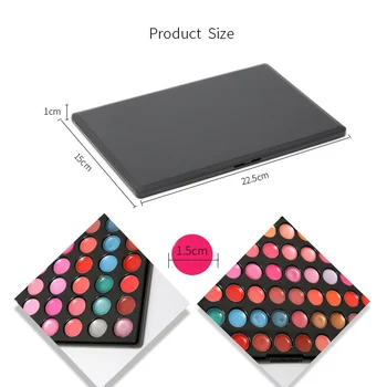 

Mini Lip Gloss Set Plate Makeup 66 Color Waterproof Lipstick Sets Matte Long Lasting Nude Lip GlossTint Palette New
