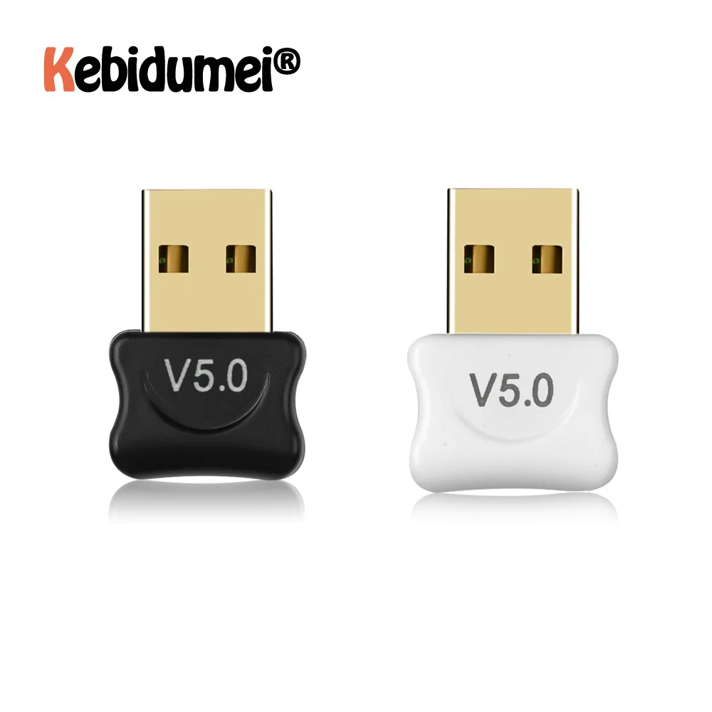 

Mini USB Adapter USB Dongle Wireless USB Bluetooth Transmitter BT 5.0 Music Receiver Bluetooth Adapter For Computer PC