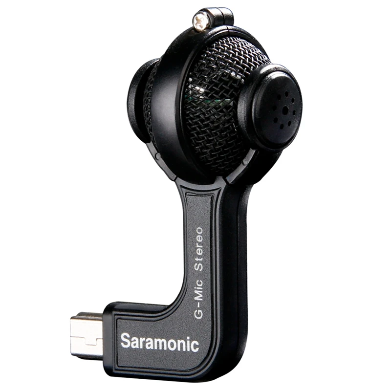 Saramonic G-Mic для Gopro аксессуары для микрофона Mini Dual шаровой стерео-микрофон профессиональный микрофон для Gopro Hero4 Hero3+ Hero3 Action