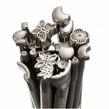 

20pcs Vintage Craftool Leather Stamps Working Saddle Making Tools Beveling Printing Leathercraft Tool Sets TArts,Crafts Sewing