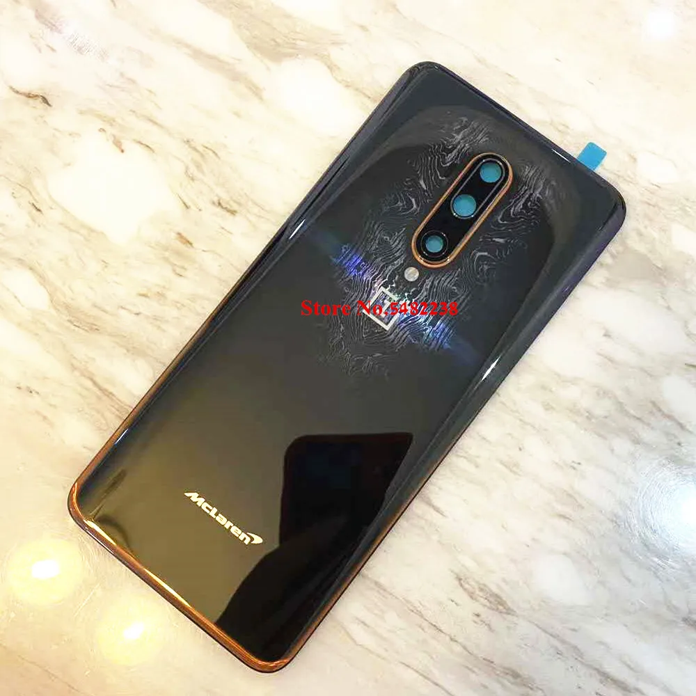 Original de Vidro da Bateria Capa para Oneplus Case com Câmera 1 + 7t Mclaren Edição Volta Habitação Porta Capa Traseira Lente 7tpro Pro 2 edição volta habitação porta volta capa traseira caso com câmera lente