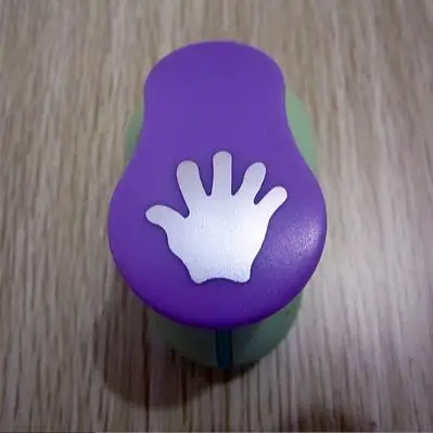 1"(2.5cm) Hand Shaped Craft Punch Palm Punch Craft Scrapbooking School Paper Puncher eva Hole Punch paper punch,hole punching tools,paper craft punch