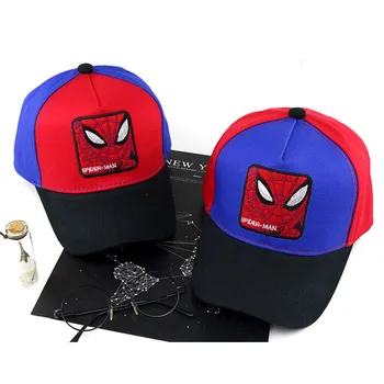 

Baby boy and girl hat 2020 spring summer new Color matching cartoon print children's baseball caps newborn photography props