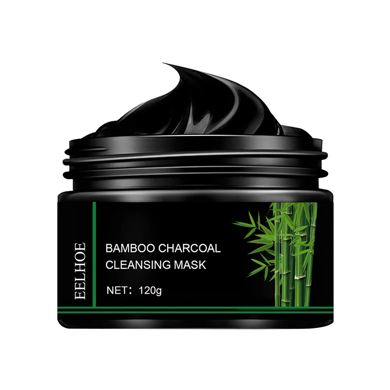 Bamboo Blackhead Removal Mask Charcoal Black Peel Off Face Mask Mud Deep Cleaning Shrink Pore Anti-Acne Korea Skin Care TSLM1