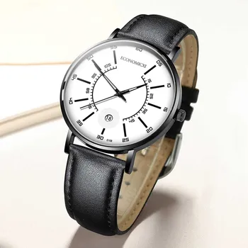 

Men Watch Men's Quartz Wristwatches Male Clock Top Brand Luxury Reloj Hombres Leather Wrist Watches With Calendar Military Watch