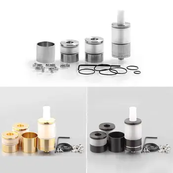 

1Set Dvarw MTL V2 RTA Tank Atomizer Stainless Steel Rebuildable Atomizer Replacement With 22MM Diameter for 510 Drip Tip Kit