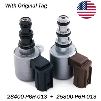 

High Quality Transmission Shift Control Solenoid Valve B&C Set 28400-P6H-013 28500-P6H-013 for Honda Acura 1998-2007