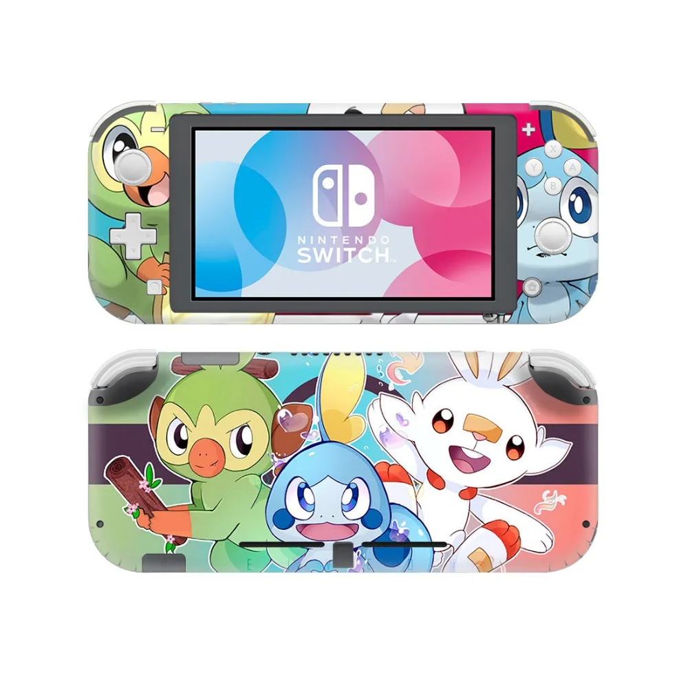 Новые наклейки Pokemons для nintendo Switch Lite, протектор для контроллера консоли, виниловые наклейки, аксессуары для игр, kingd Switch Lite