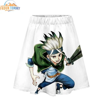 

2019 New style Dr.STONE 3D Printing Clothes Casual skirt Women summer sexy comfortable skirt tops Cool Ladies Hot sales skirts