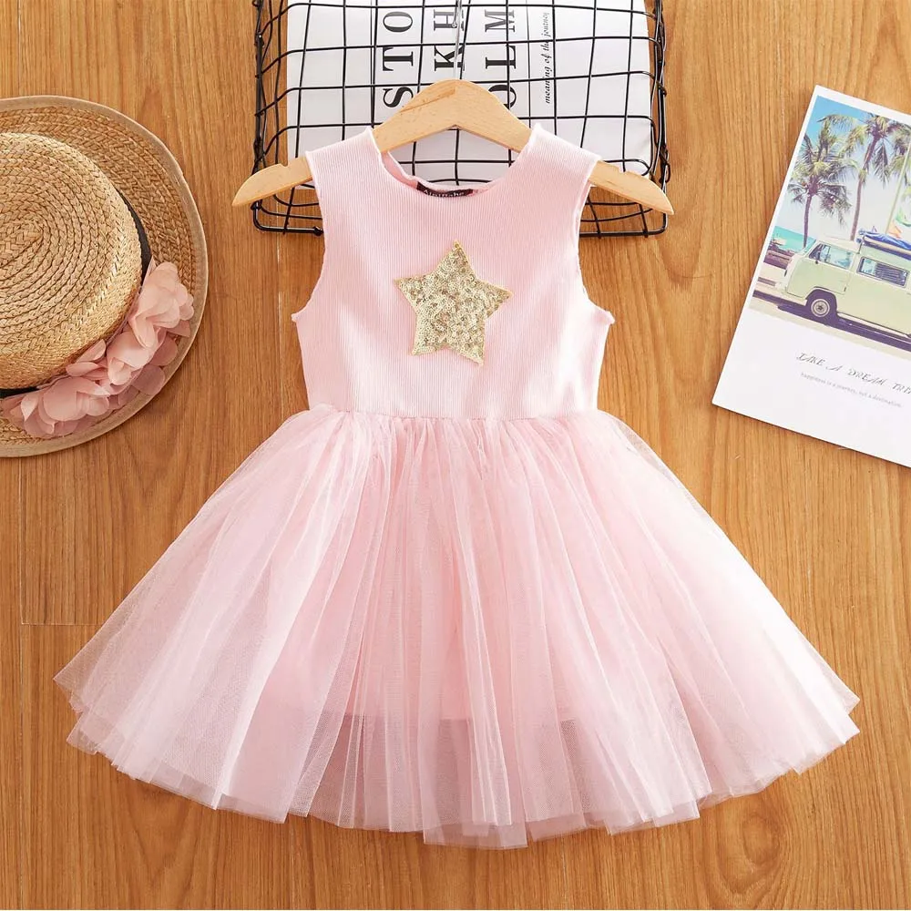 Новое летнее платье для девочек с единорогом Детская одежда Детские платья с единорогом платья для девочек Детские платья для девочек - Цвет: DX17-3