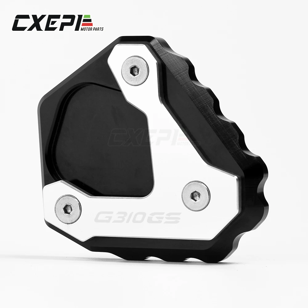 Подножка для BMW G310GS G 310GS 310 GS G310R 2017 2018 увеличенная опорная пластина|Накладки и