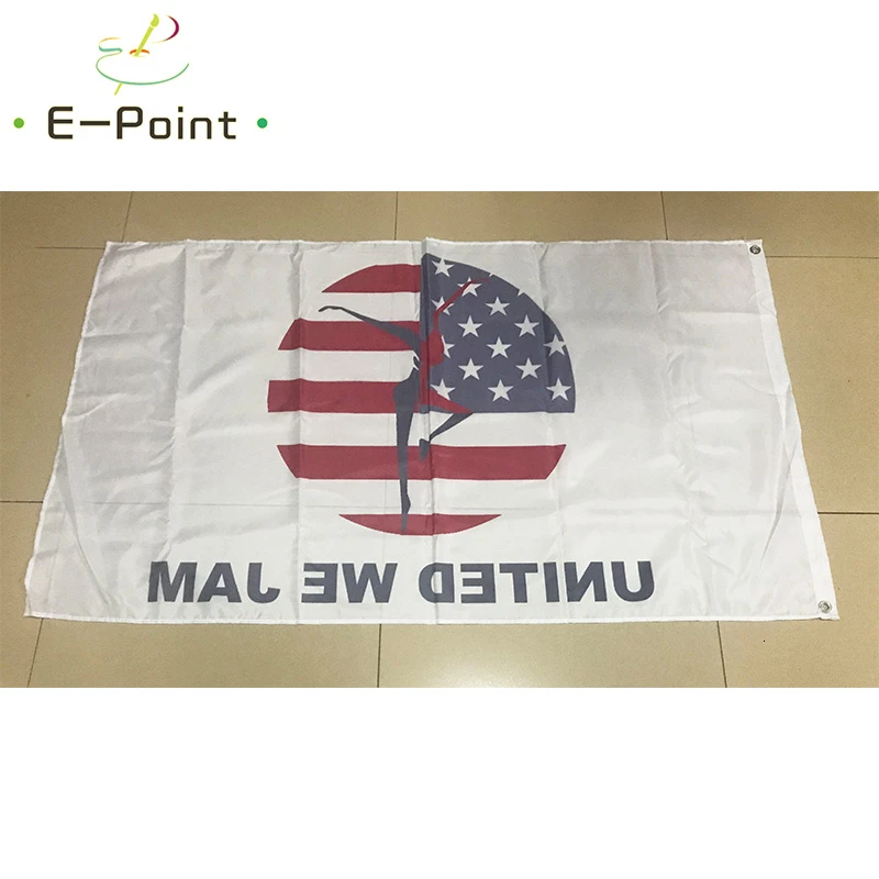 Соединенные Мы Джем флаг группы 2ft* 3ft(60*90 см) 3ft* 5ft(90*150 см) размер рождественские украшения для домашнего флага баннер подарки