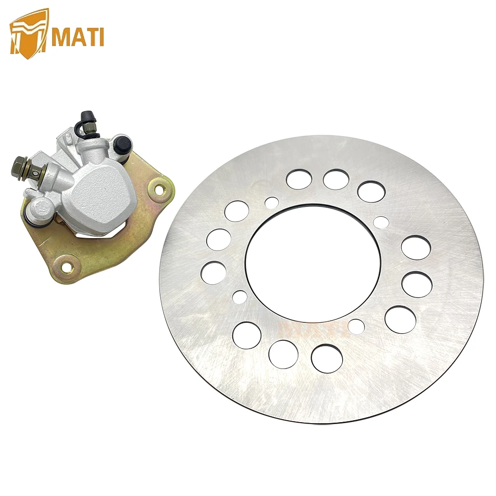 Rear Brake Disc Rotor & Brake Caliper for Suzuki ATV Vinson 500 4WD LTA500 LTF500 Eiger 500 LT A500F 69211-38F00 69100-03GF0-999