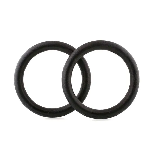 Only 2pcs ring 28mm Экологическая защита ABS гимнастика подвесное кольцо высокопрочная нейлоновая лента быстрая Блокировка Фитнес Аксессуары - Цвет: Only 2pcs ring 28mm