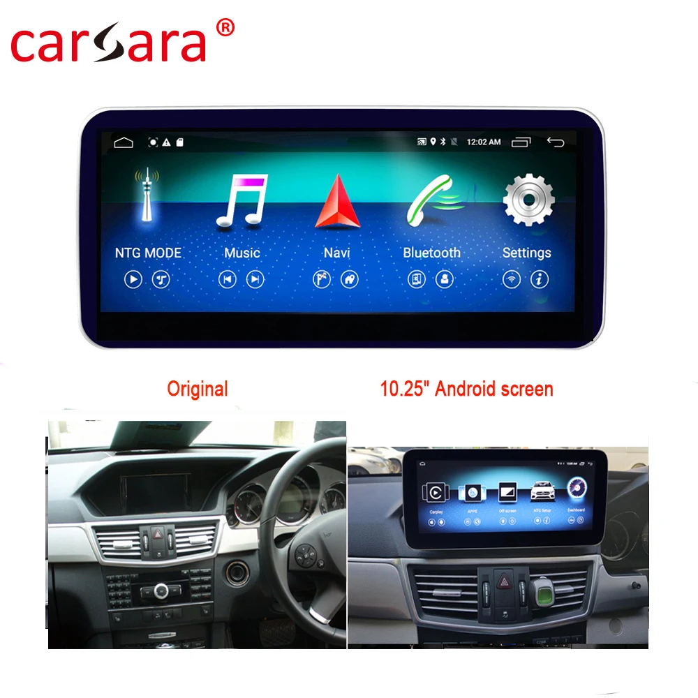 GPS навигатор RHD W212 S212 обновленный планшет на Android для Mercedes E Class E200 E230 E260